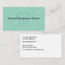 Recherche de chiropracties cartes visite Colonne vertébrale