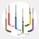 Search for ice hockey goalie stickers Colourful