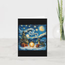 Recherche de van gogh christmas cards Drôle