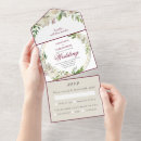 Search for burgundy and champagne wedding invitations Watercolor