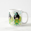 Recherche de poupée kokeshi tasses Japonais