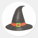 Search for witch hats stickers Black