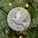 Search for gold dove ornaments Spiritual