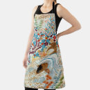 Search for fish design aprons Japanese