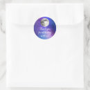 Search for watercolor space stickers Purple
