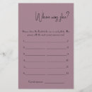 Search for bridal shower games flyers Minimalist