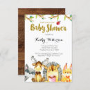 Search for woodland creatures baby shower invitations Gender neutral