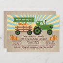 Search for pumpkin party invitations Tractor