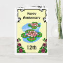 Search for 12th anniversary cards Couple