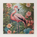 Search for flamingo puzzles Palm leaves