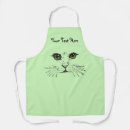 Search for green eyes aprons Black cat