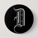 Search for d round buttons Letter