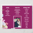 Search for announcement paper wedding programs Blue