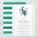 Search for peacock baby shower invitations Watercolor