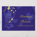 Search for navy and yellow wedding invitations Chic