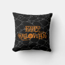Search for black white orange pillows Halloween