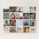 Recherche de modernes monogramm puzzles Pour elle