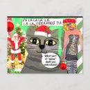 Recherche de vintage holiday postcards Cat