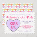 Search for valentine candy hearts invitations Party