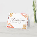Search for autumn thank you cards Watercolor