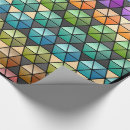 Search for color block wrapping paper Geometric