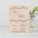 Search for romantic save the dates Flowers