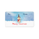 Recherche de snowman return address labels Neige
