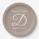 Search for anniversary plates Monogrammed