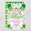 Recherche de lucky charm invitations Irlandais