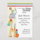 Recherche de abc baby shower invitations Blocs