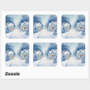 Search for vintage scene stickers Merry christmas