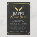 Search for chalkboard new years eve invitations Typography