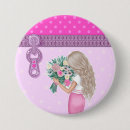 Search for flowers design buttons Modern