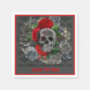 Recherche de skull serviettes Gothique