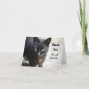 Search for black cat thank you cards Thanks