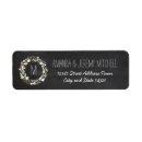 Search for rustic chalkboard return address labels Calligraphy
