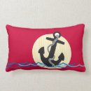Search for red and yellow striped pillows Nautical