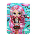 Recherche de coeur rose magnets Girly