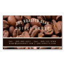 Recherche de grains de café cartes visite Marron