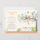 Search for orange owl invitations Baby
