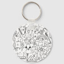 Search for doodle art keychains Teacher