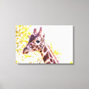 Search for giraffe print canvas prints Outdoors