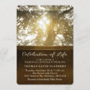 Search for tree memorial service invitations Celebration of life
