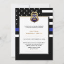 Search for police birthday invitations Law enforcement