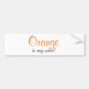 Search for orange bumper stickers Quote