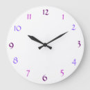 Search for modern clocks Purple