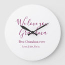 Search for grandparents clocks Best grandma ever
