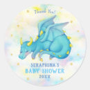 Search for blue dragon stickers Dragon baby shower