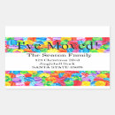 Search for change rectangle stickers New address