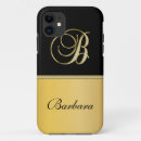 Recherche de elegant gold black iphone cases Monogrammé